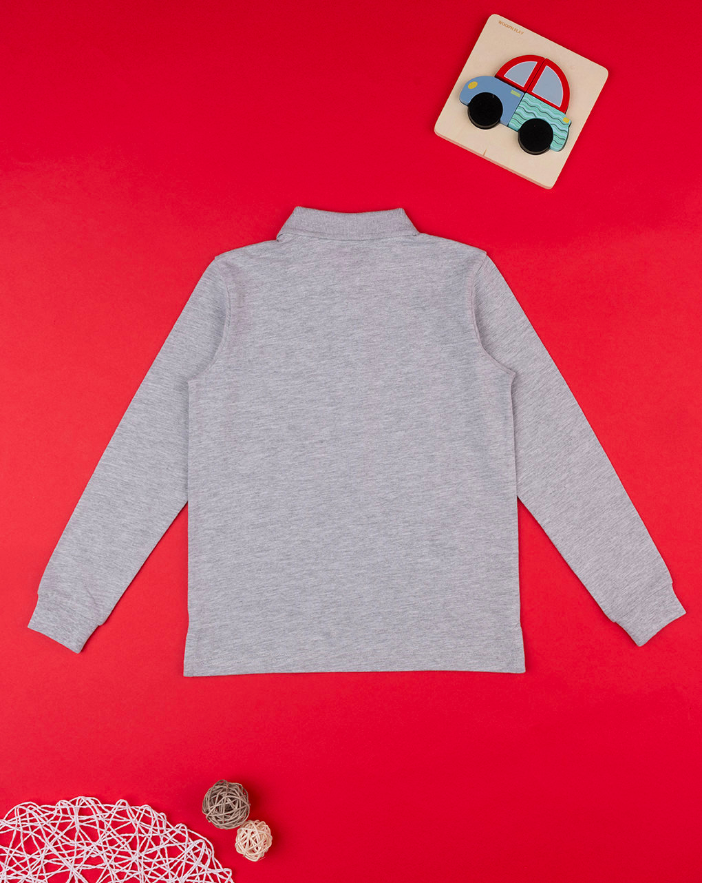 Polo niño gris - Prénatal