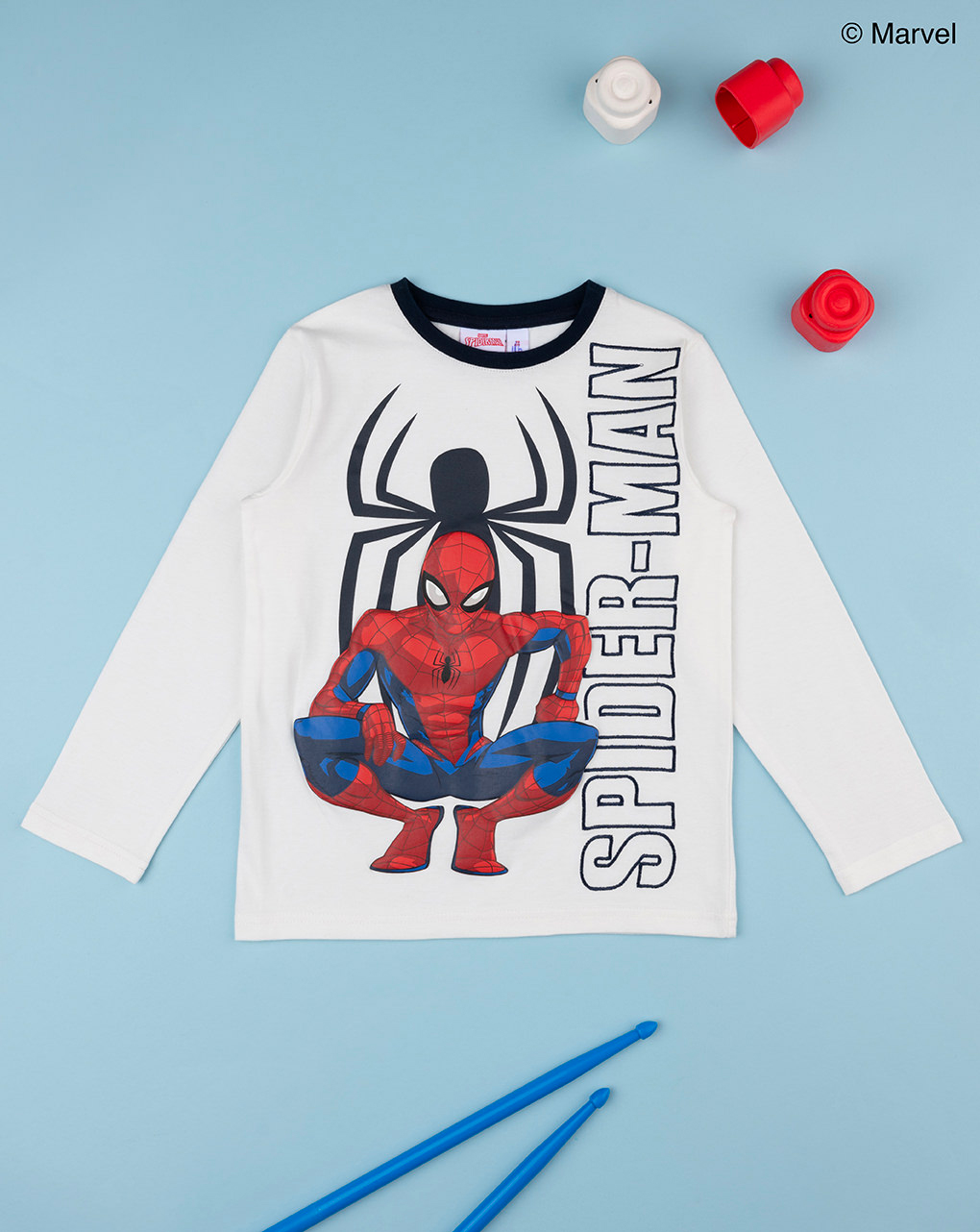 Camiseta niño "spiderman" manga larga - Prénatal