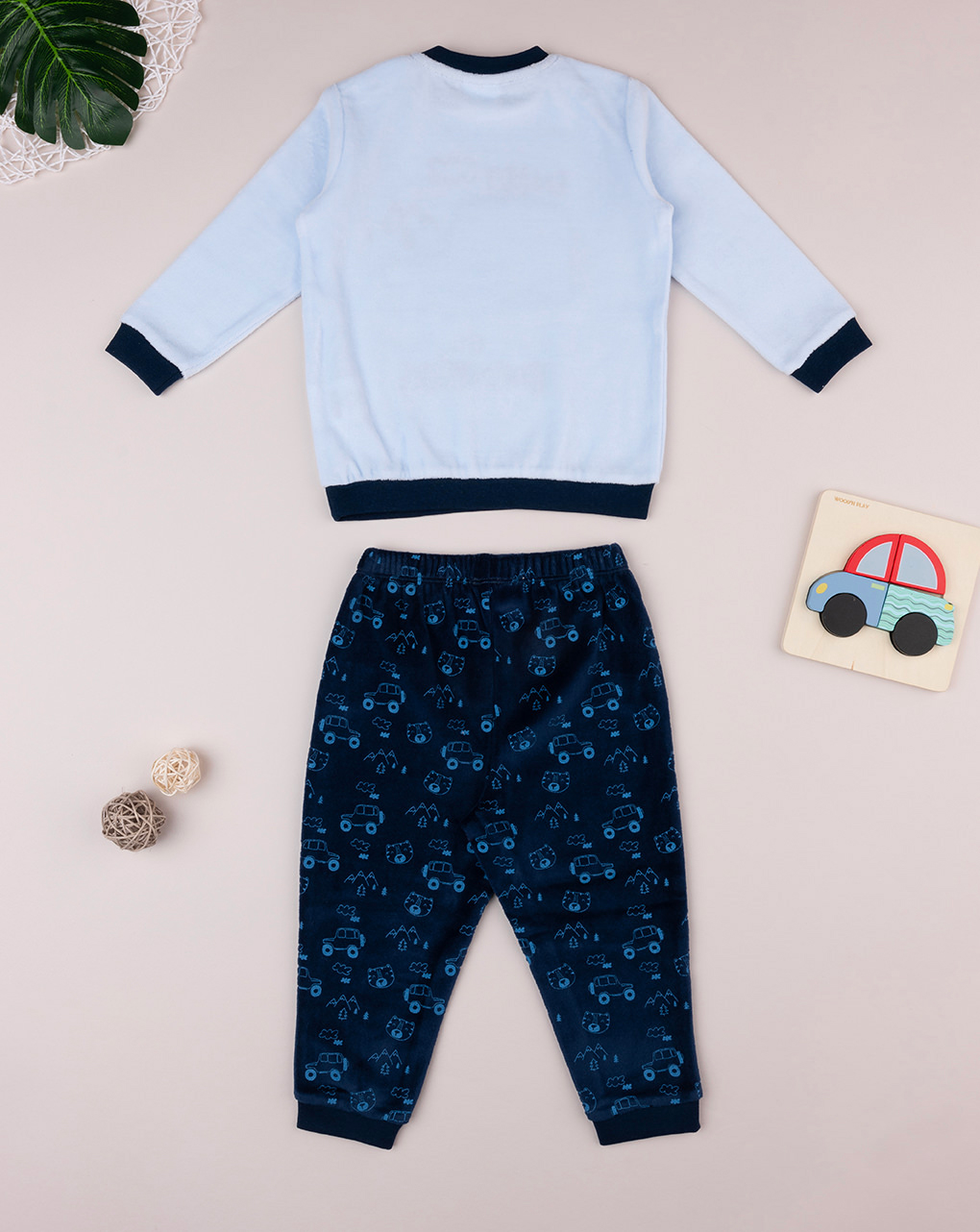 Pijama "adventure" azul bebé - Prénatal