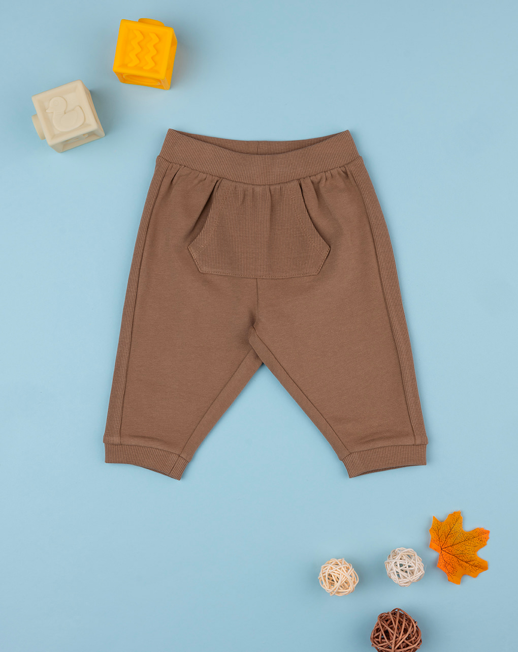 Pantalón de chándal marrón para niño - Prénatal
