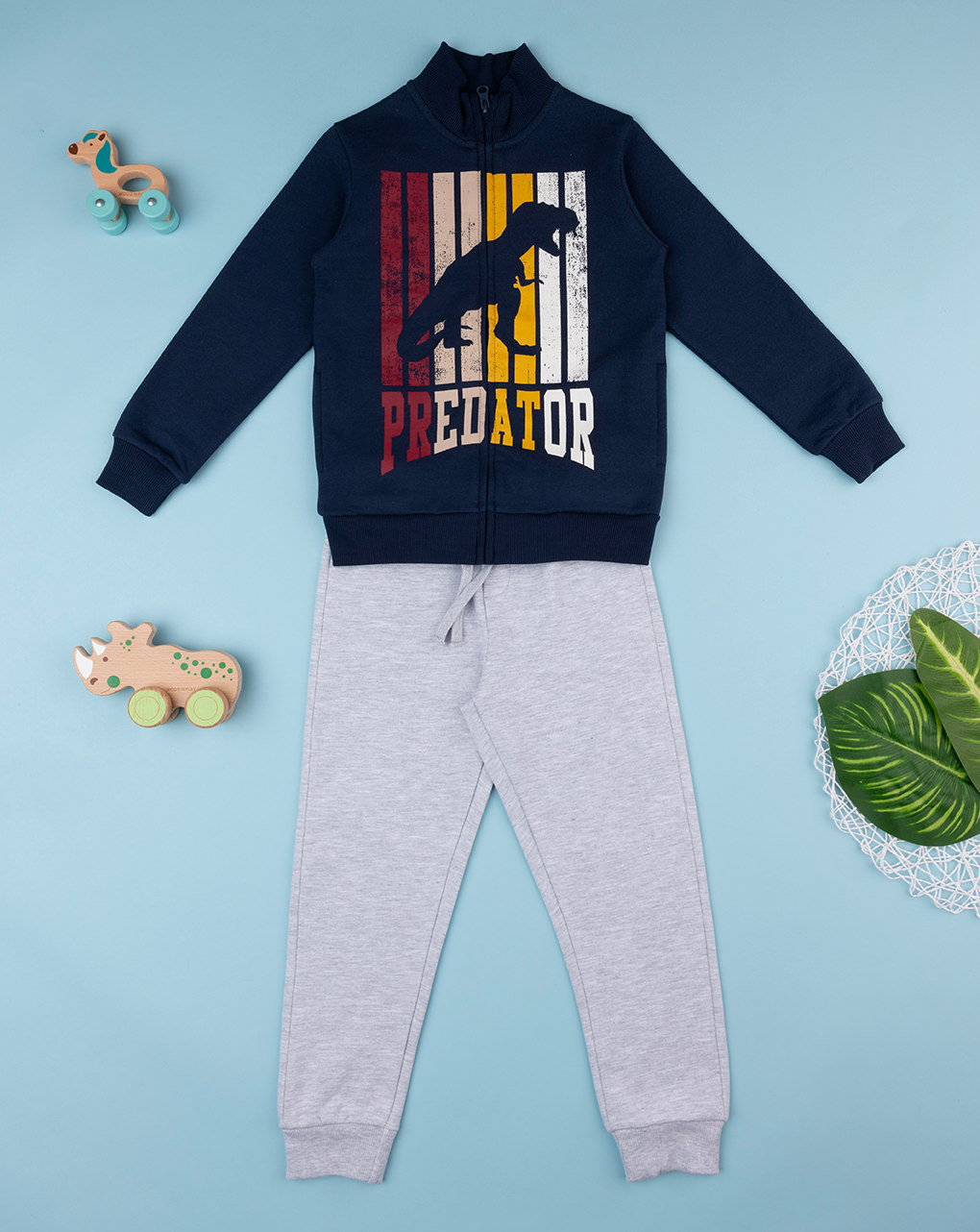 Pijamas de algodón para niños, ropa de descanso, León, Brawl Stars