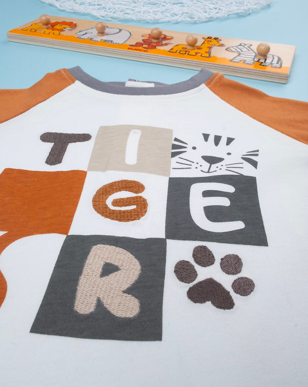 Camiseta "tigre" de manga larga para niños - Prénatal
