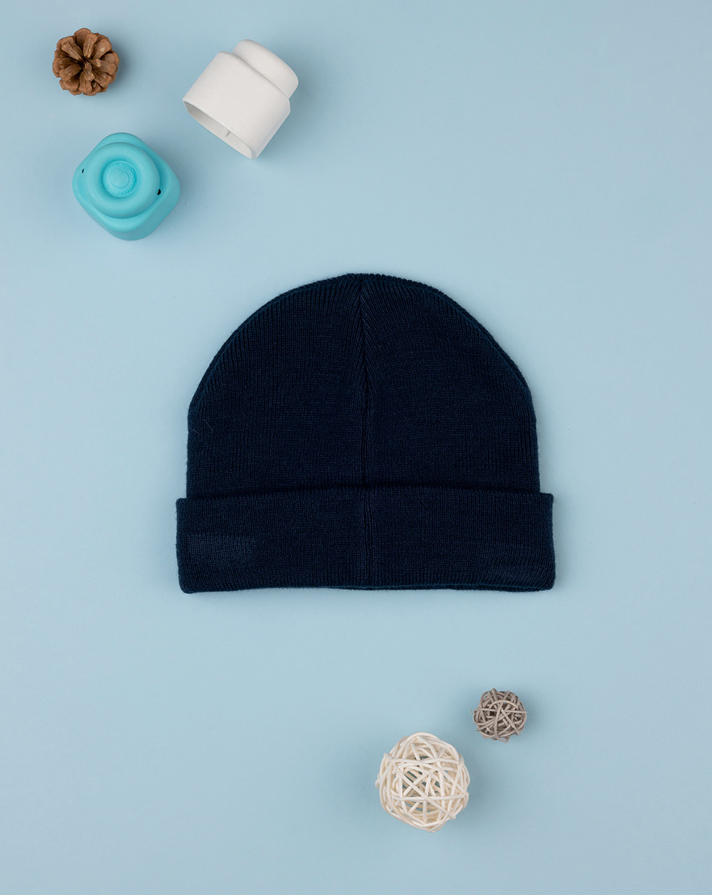 Gorras azul bebé con parches - Prénatal