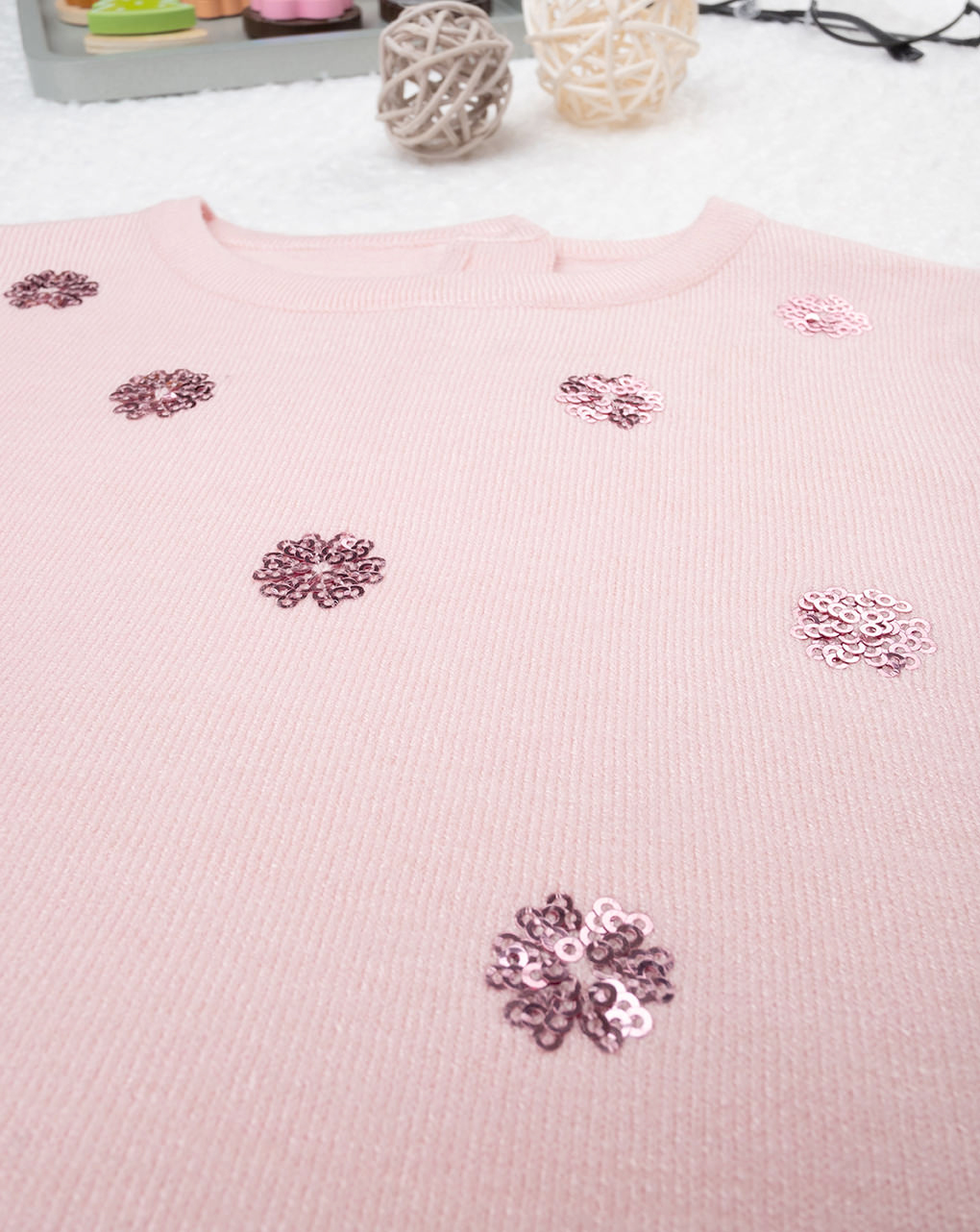 Jersey tricot rosa niña - Prénatal