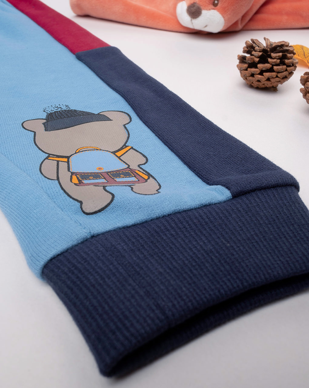 Pantalón polar azul bebé - Prénatal