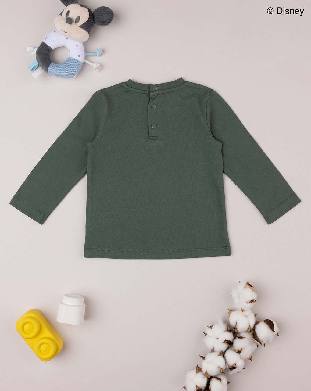 Camiseta niño verde "mickey mouse" - Prénatal