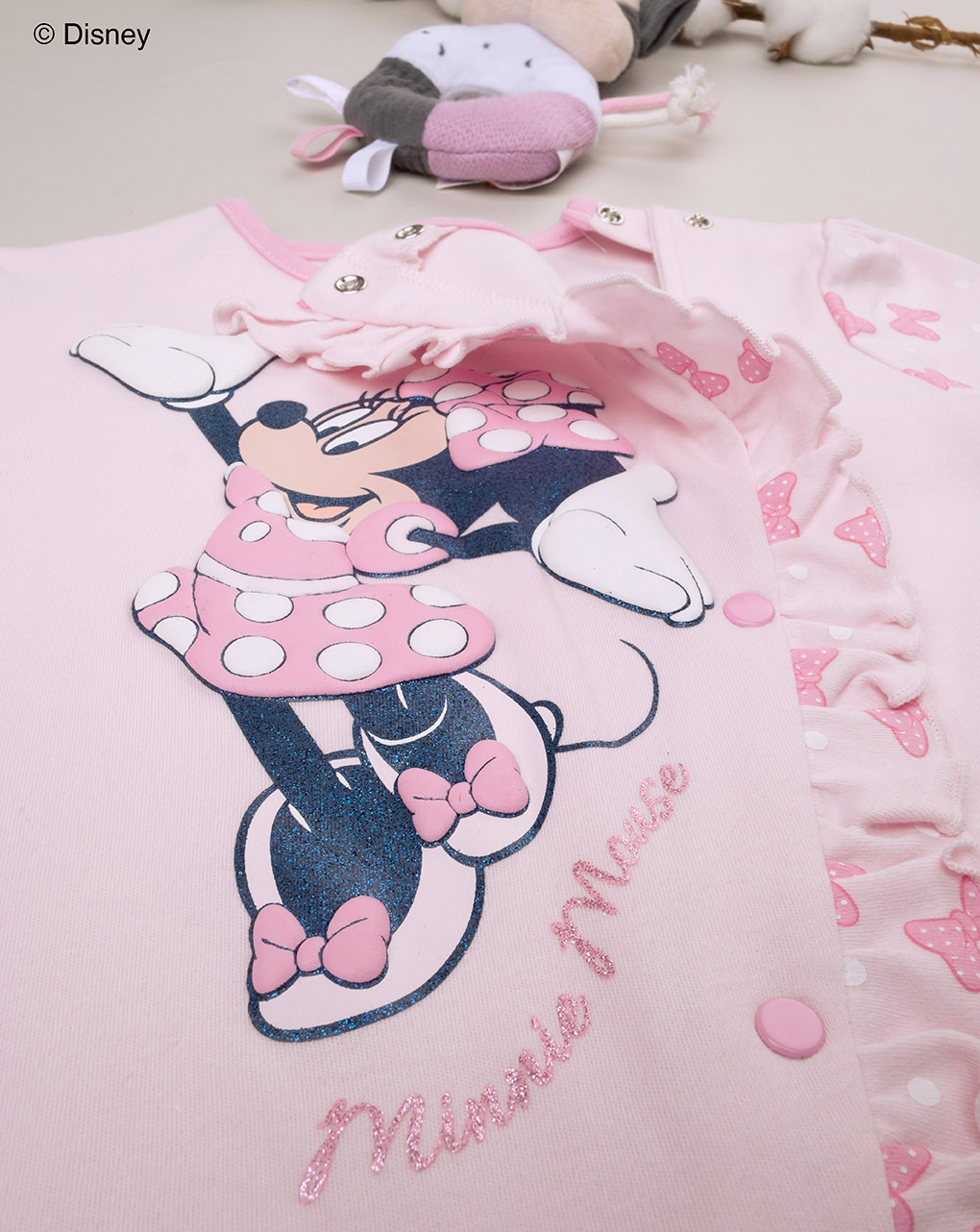 Pijama de niña minnie algodón orgánico - Prénatal