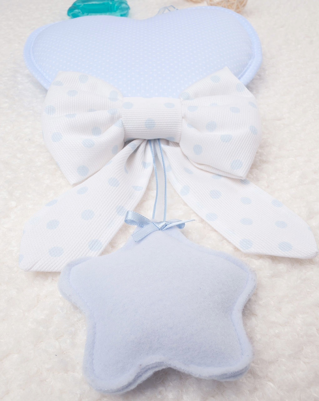 Lazo de nacimiento azul bebé - Prénatal