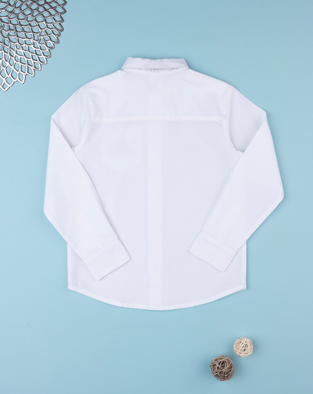 Camisa de bebé crema con pajarita - Prénatal