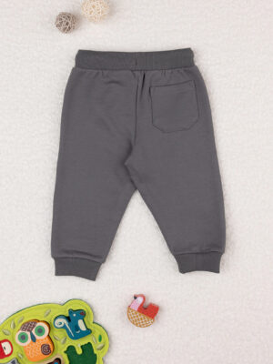 Pantalones bi-boy gris - Prénatal