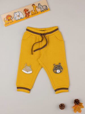 Pantalón polar niño amarillo - Prénatal