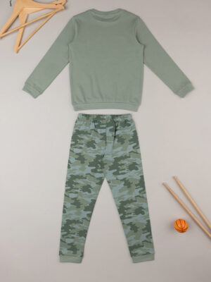 Pijama niño "dinosaurio" de algodón orgánico - Prénatal