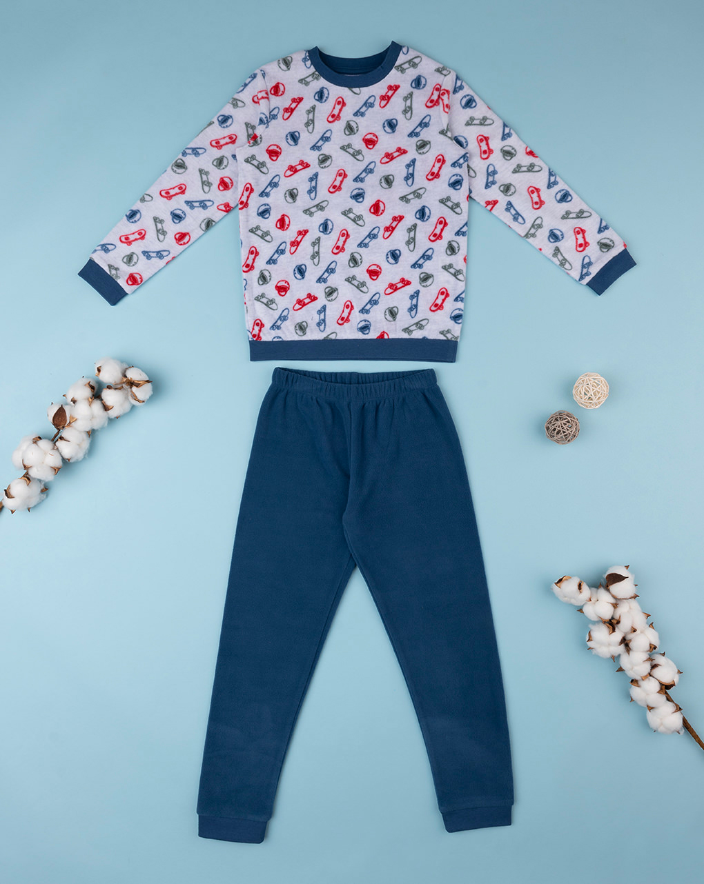 Pijama polar de niño "skate - Prénatal