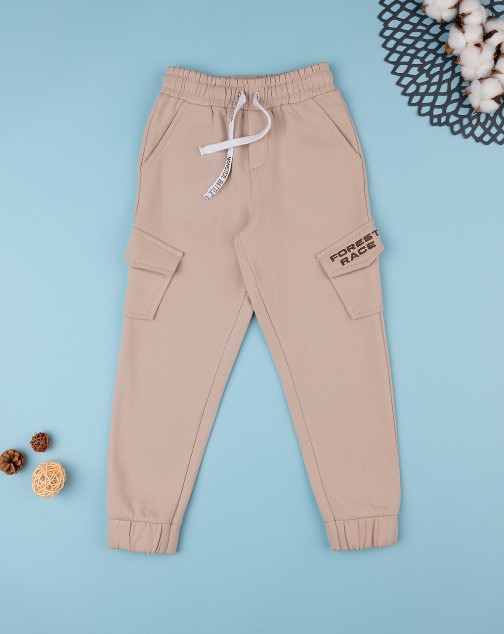 Pantalón polar beige bebé - Prénatal