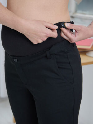 Pantalón premamá stretch negro - Prénatal