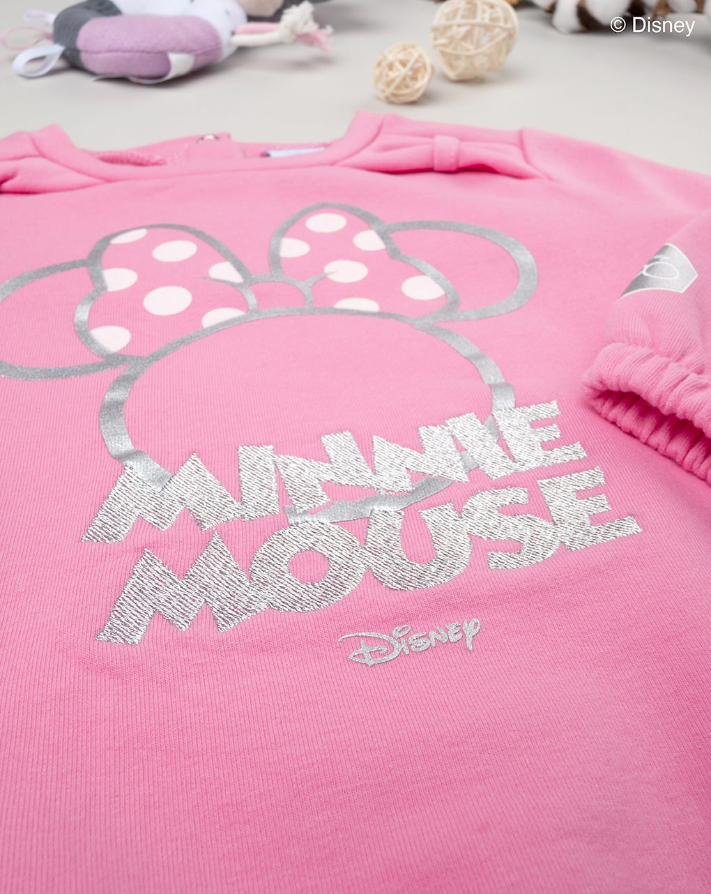 Sudadera rosa "minnie" - Prénatal