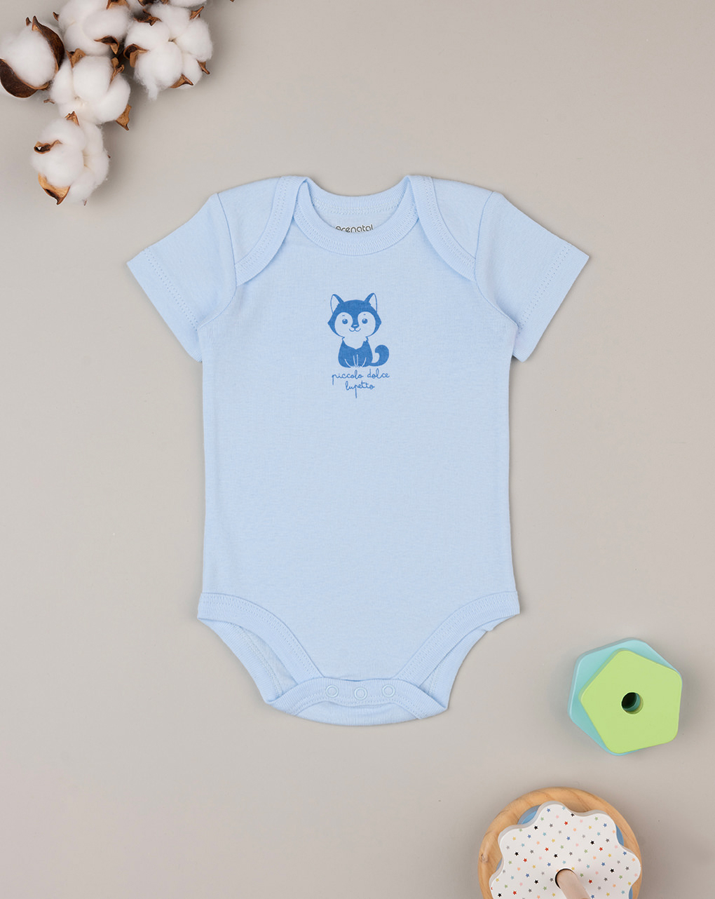 Body azul bebé - Prénatal