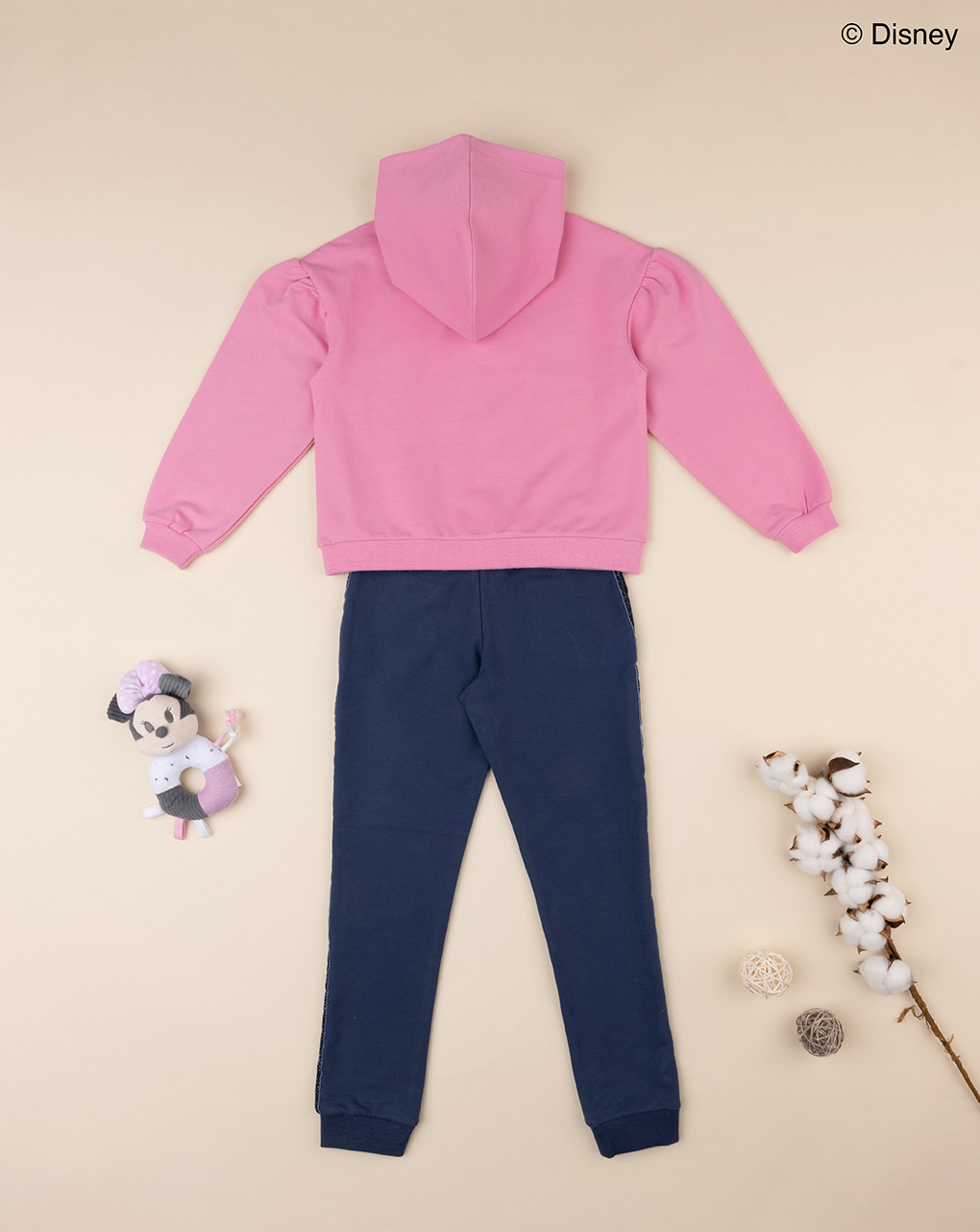 Conjunto 'minnie' rosa/azul para niña - Prénatal