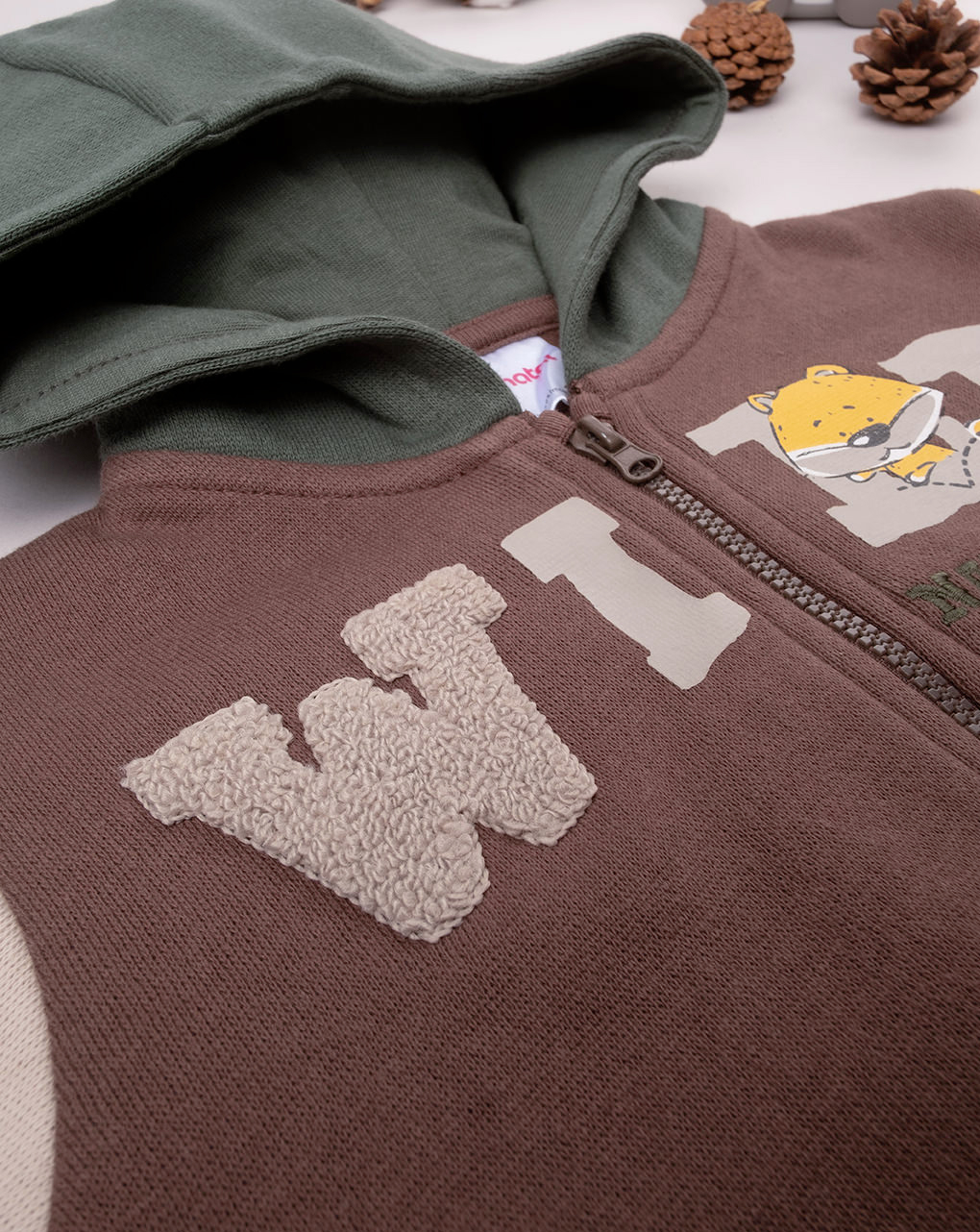 Sudadera 'wild' marrón de niño - Prénatal