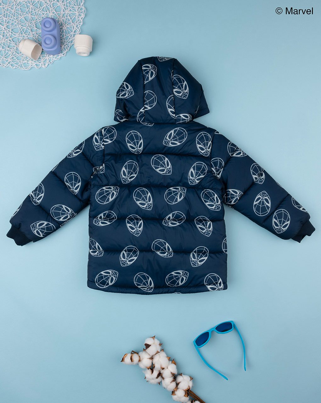 Chaqueta de plumón acolchada "marvel" para bebé - Prénatal