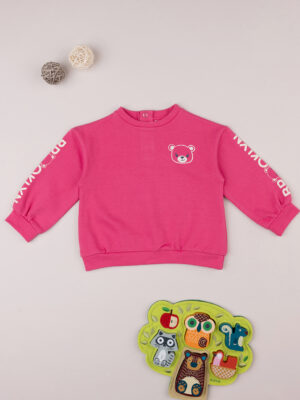 Sudadera niña rosa "brooklyn" - Prénatal