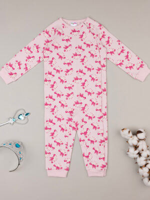 Pijama "unicorns" rosa de niña - Prénatal