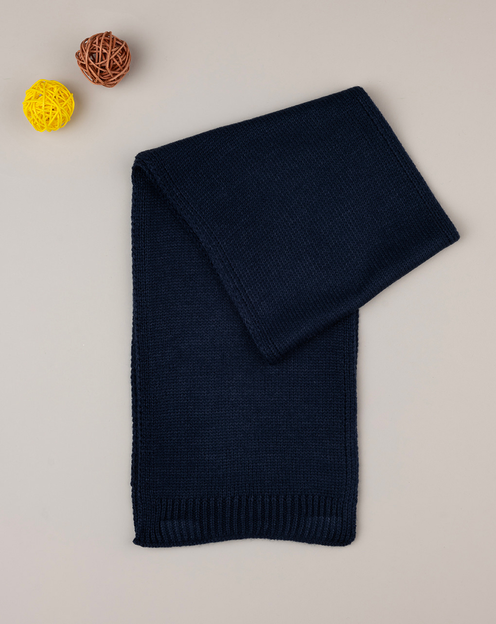 Bufanda tricot azul bebé - Prénatal
