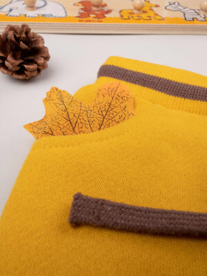 Pantalón polar niño amarillo - Prénatal
