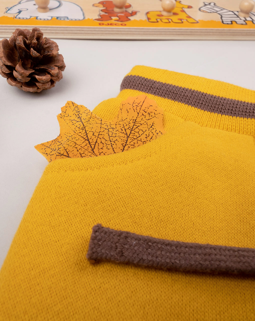 Pantalón polar niño amarillo - Prénatal