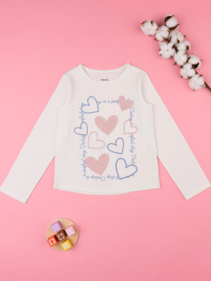 Camiseta "corazones" para niña - Prénatal
