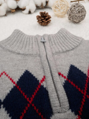 Jersey tricot gris niño - Prénatal