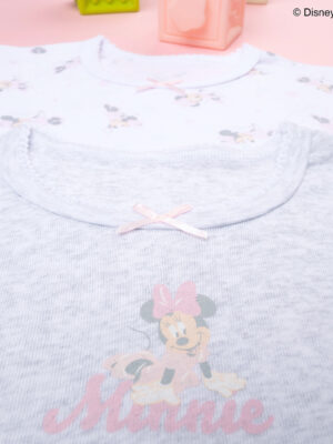 Pack 2 camiseta niña "minnie" algodón orgánico - Prénatal