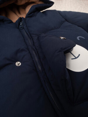 Chaqueta azul de bebé con osito - Prénatal