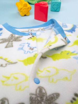 Pijama de forro polar para bebé "dinosaurio - Prénatal