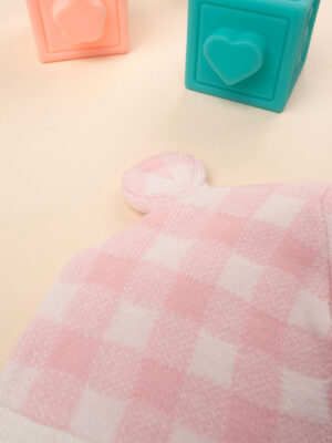 Conjunto de gorro y zapatillas de bebé niña rosa - Prénatal