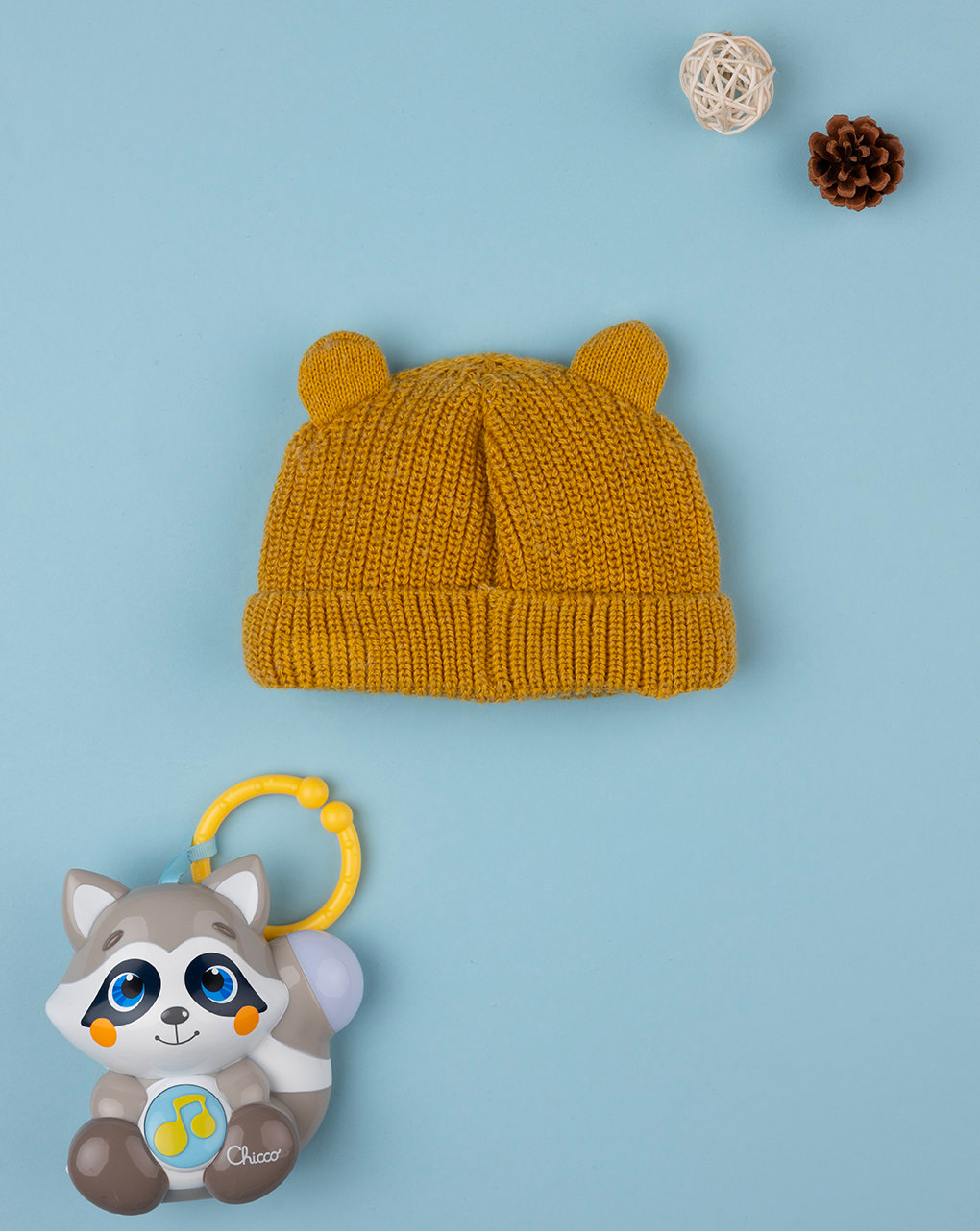 Gorro tricot amarillo bebé - Prénatal
