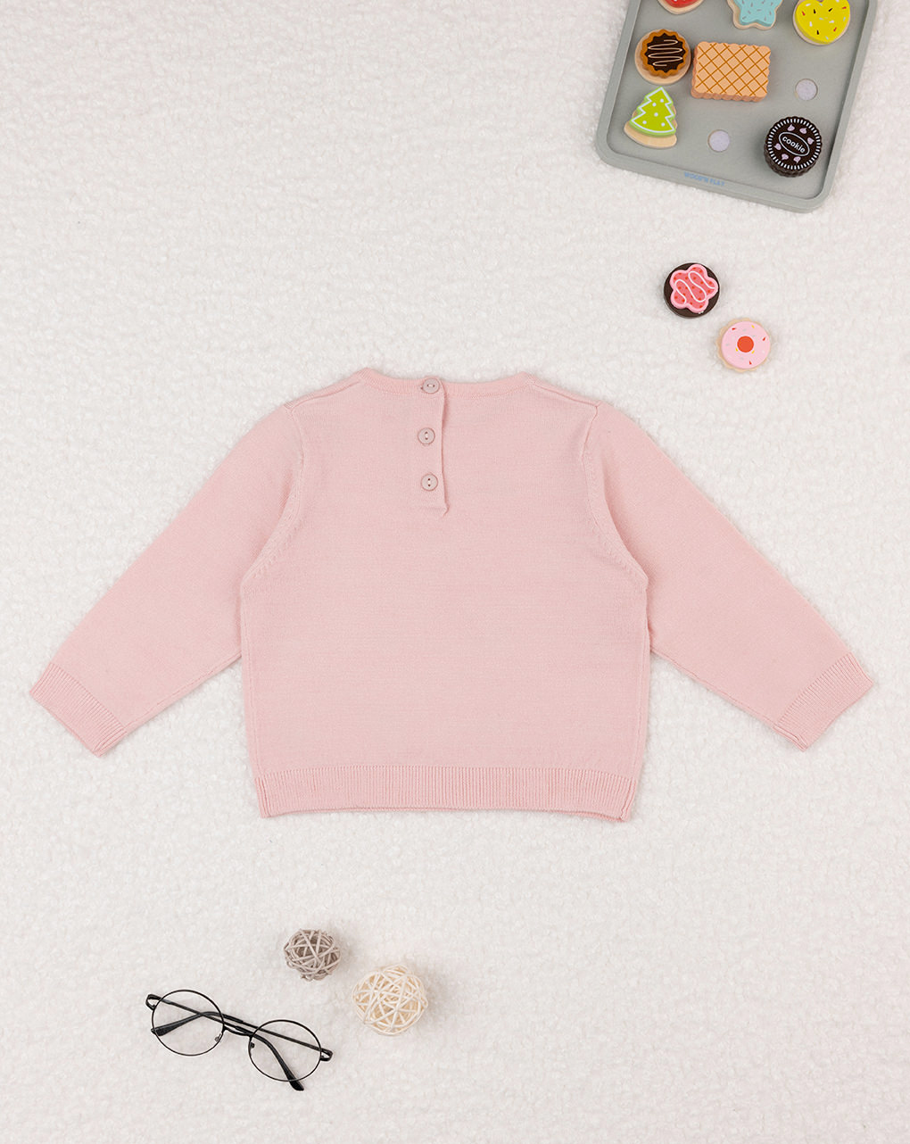 Jersey tricot rosa niña - Prénatal
