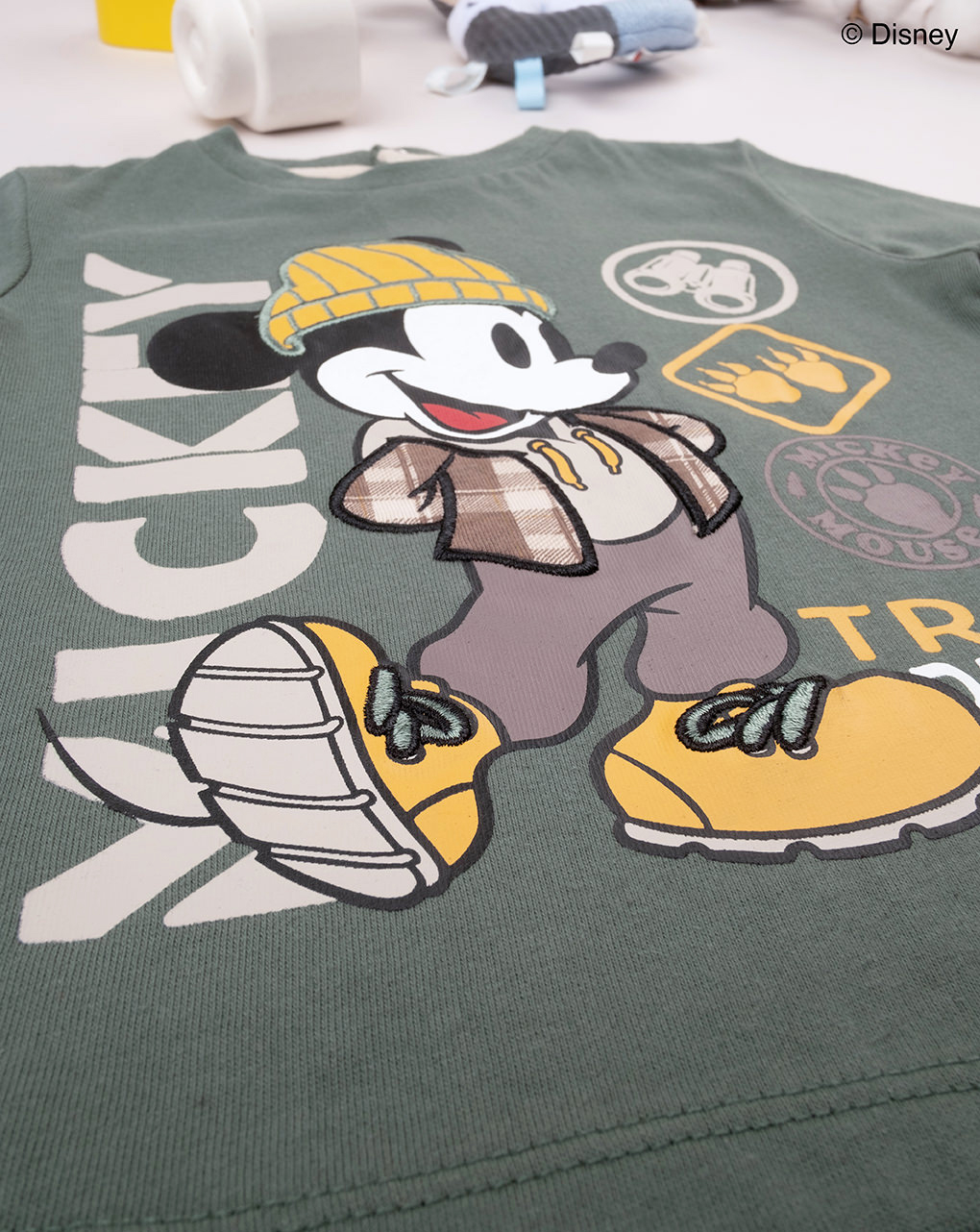 Camiseta niño verde "mickey mouse" - Prénatal