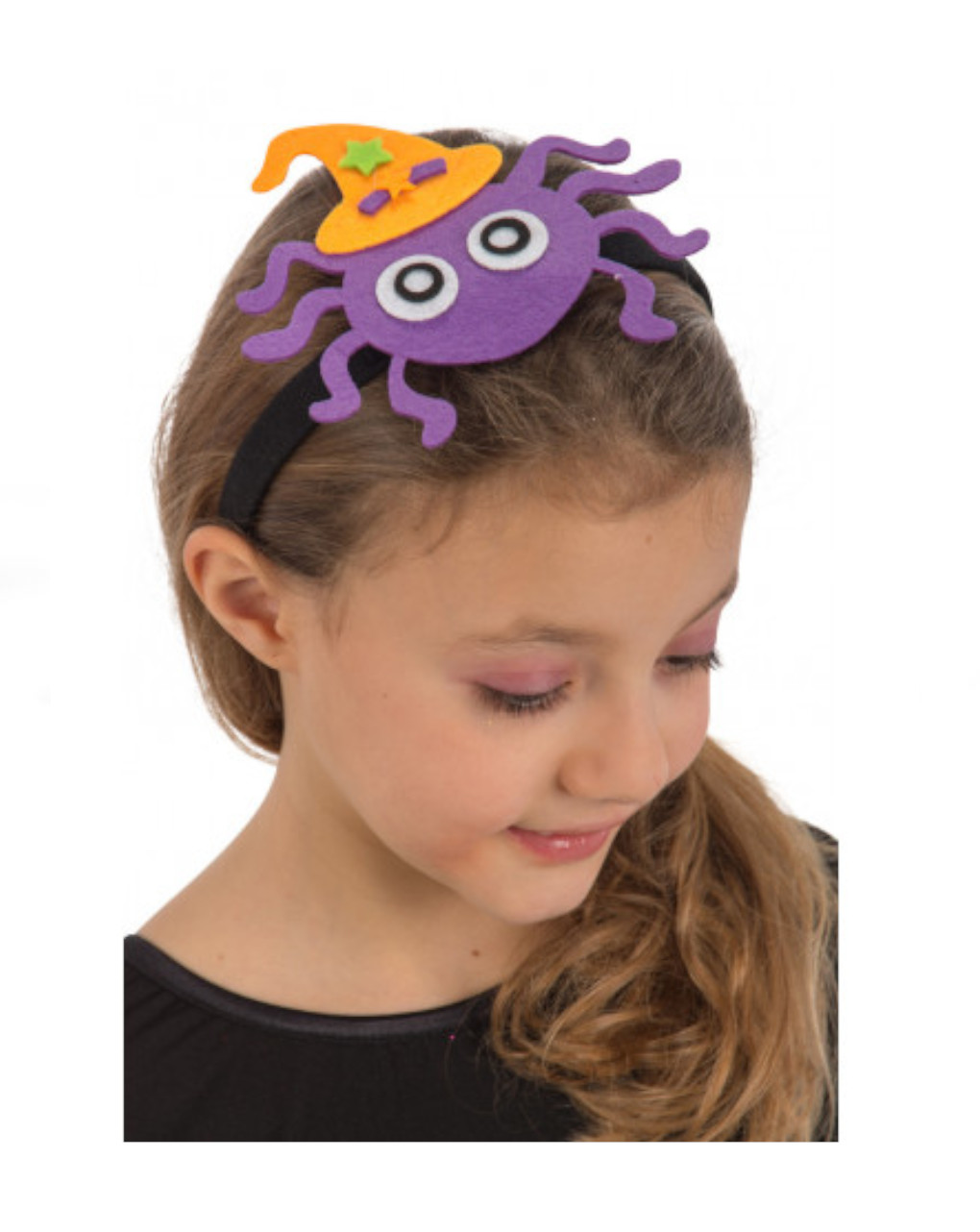 Diadema de halloween de fieltro con forma de araña - carnival toys - Carnival Toys