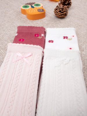 Pack 4 calcetines suaves para bebé - Prénatal