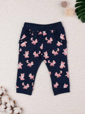 Pantalón de chándal azul bebé niña - Prénatal