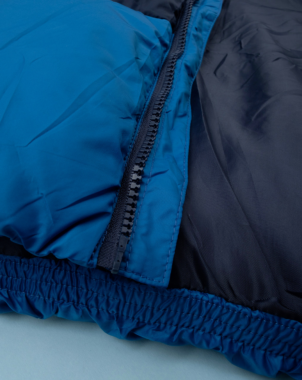 Chaqueta de plumón azul bebé - Prénatal