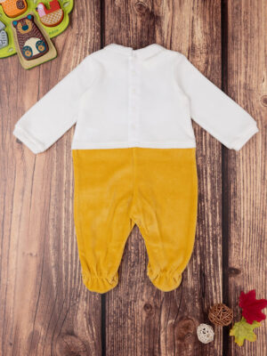 Pijama para bebé recién nacido en chenilla efecto doble - Prénatal