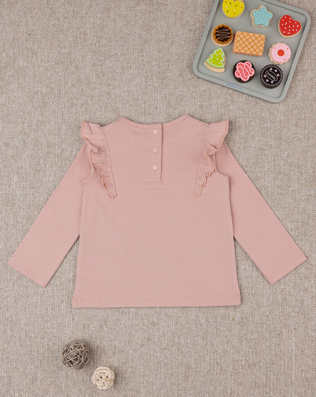 Camiseta niña rosa "zorro" - Prénatal