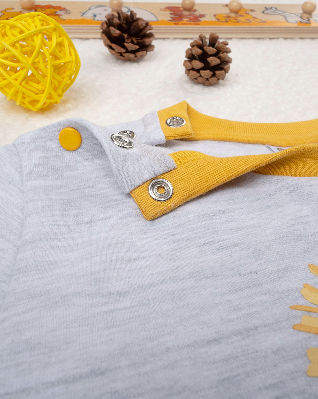 Pijama largo de 2 piezas para niño "lion - Prénatal