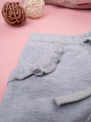 Pantalón de chándal gris niña - Prénatal
