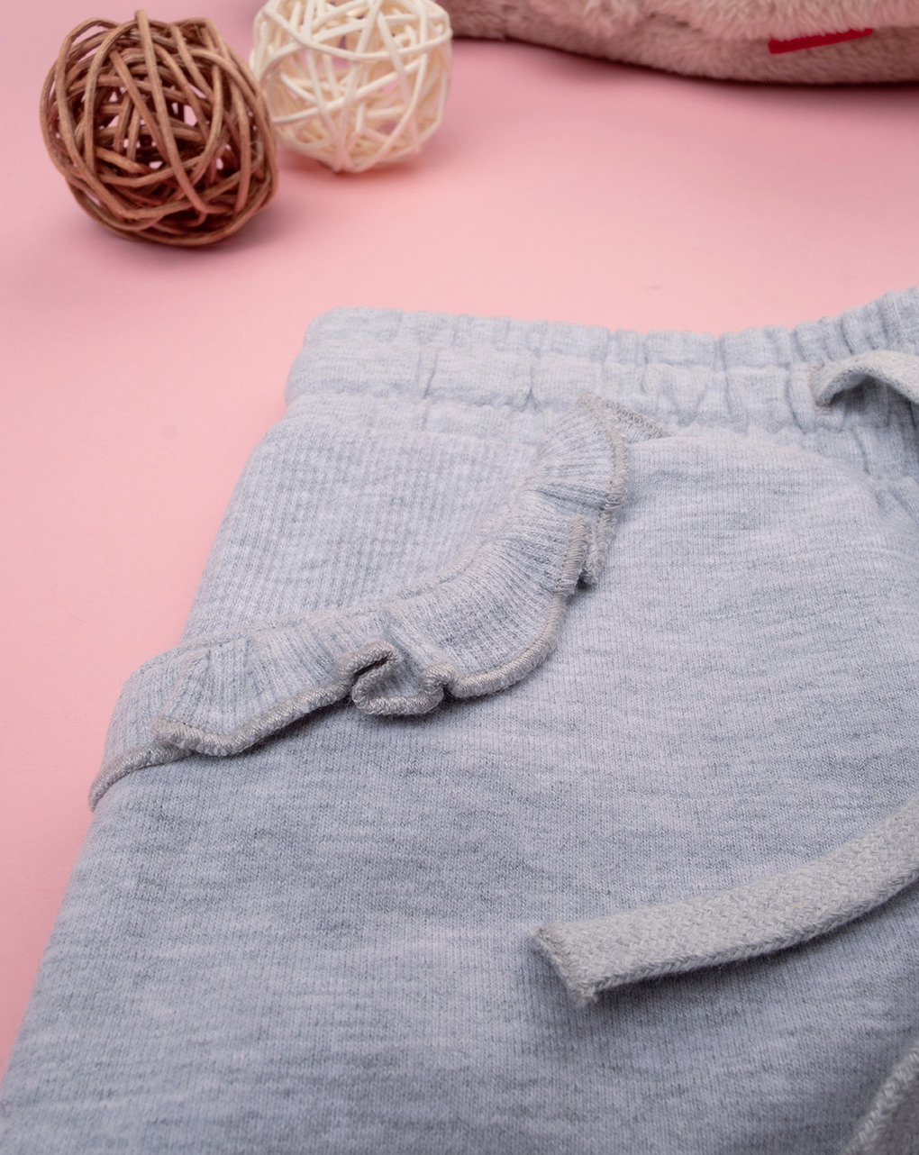 Pantalón de chándal gris niña - Prénatal