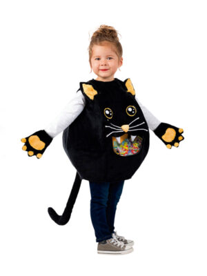 Disfraz de gata negra con caramelos 2/3 años para niña - rubie's - Rubie's