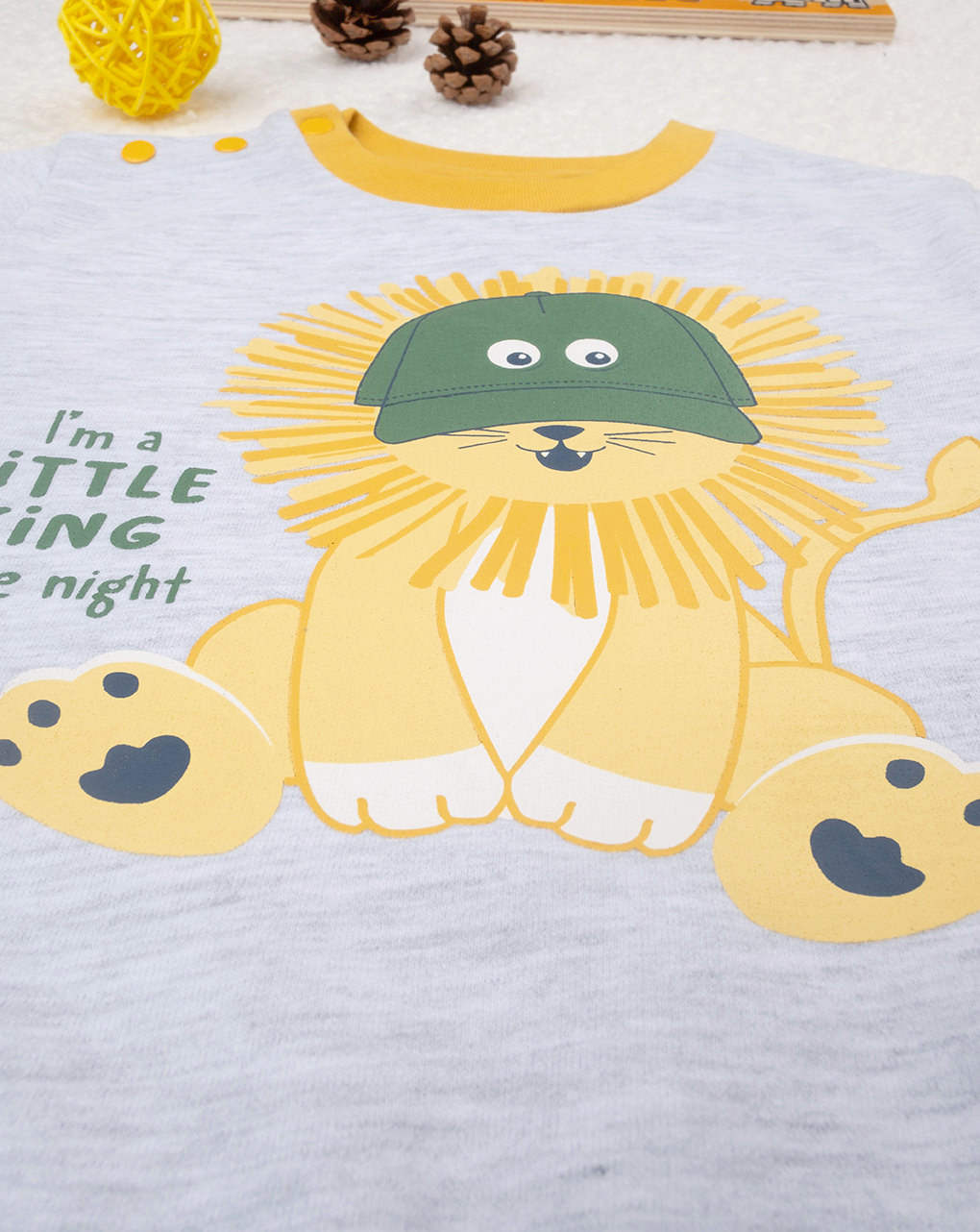 Pijama largo de 2 piezas para niño "lion - Prénatal