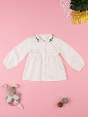 Camisa blanca de niña - Prénatal